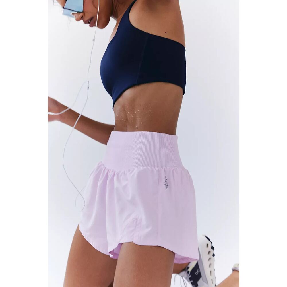 Free People Movement Carpe Diem Shorts Powder Pink Size XS NWT Athletic Running